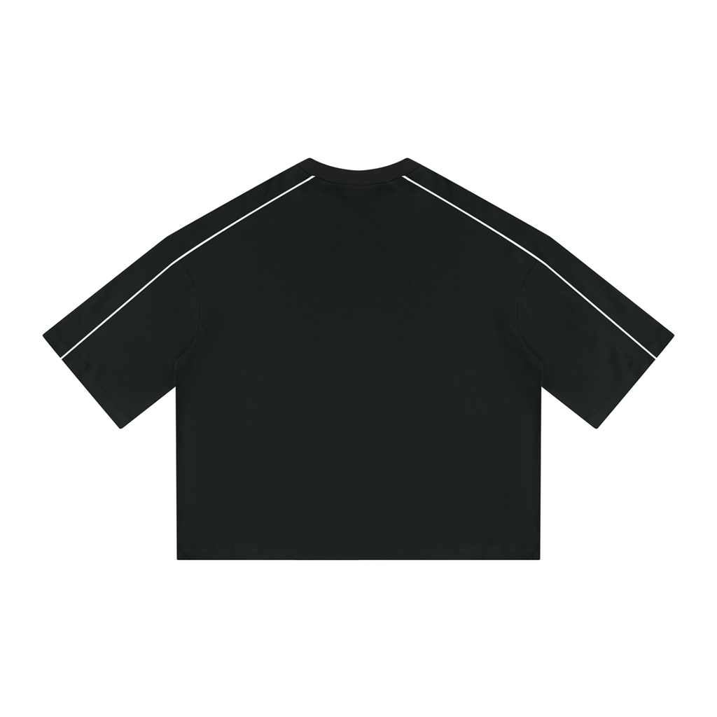 Rwrld y2k Heavyweight Boxy Piping T-Shirt