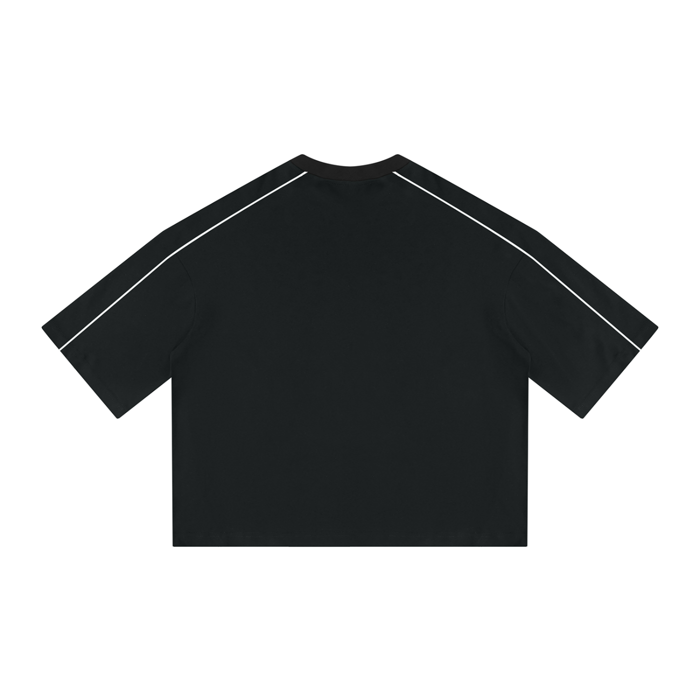 Rwrld y2k Heavyweight Boxy Piping T-Shirt